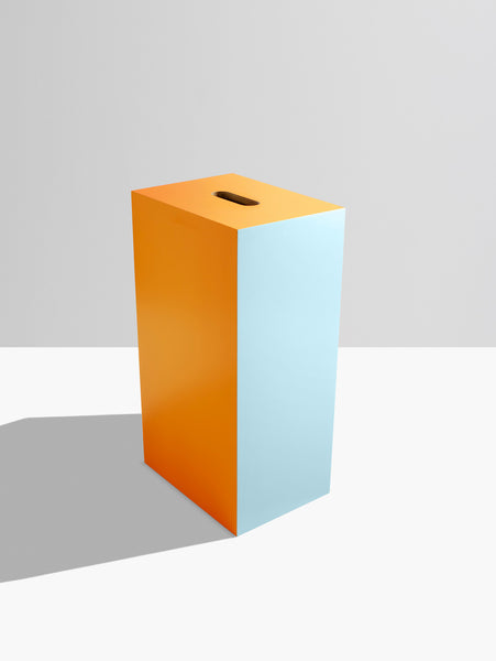Plywood in Orange and Blue