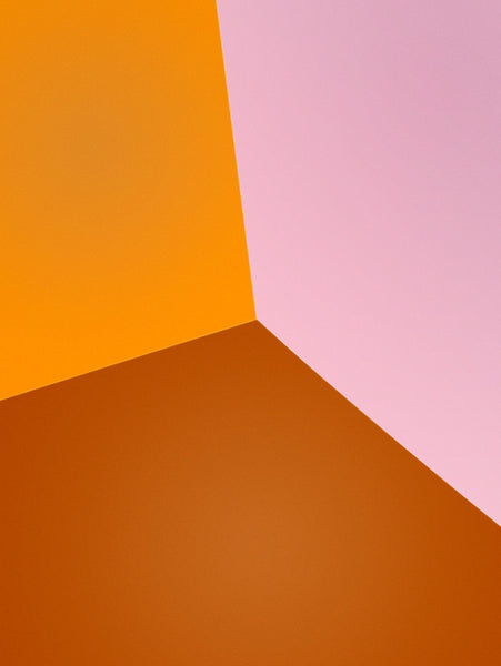 Plywood in Pink and Orange