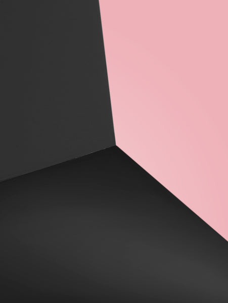 Plywood in Pink and Black